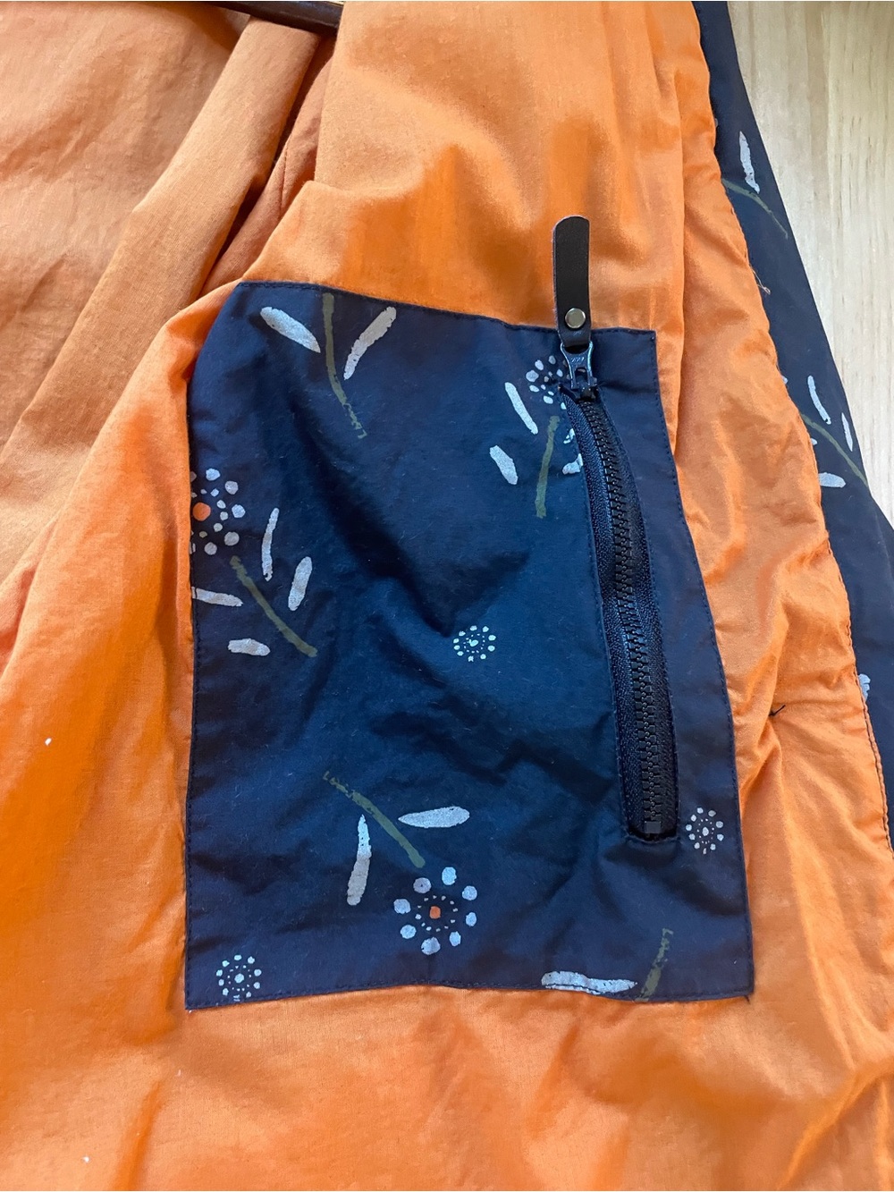Gudrun Sjoden Black Floral Hooded parka - Picture 8 of 10
